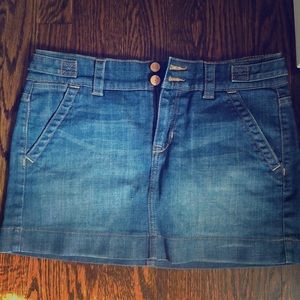 Denim skirt size 4